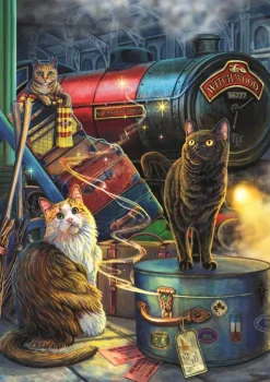 Trefl Collection Magique : Bois De Sorceau Express* Trains|Chats