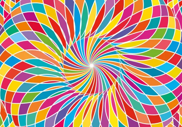 Yazz Colored Circle* Déco Et Objets|De 1 000 Pièces