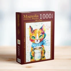 Magnolia Colorful Cat* Chats|De 1 000 Pièces