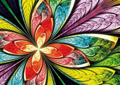 Yazz Colorful Flower* Forêts, Fleurs Et Jardins|De 1 000 Pièces