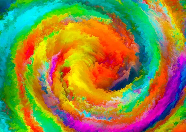 Enjoy Puzzle Colorful Gradient Swirl* Déco Et Objets|Art