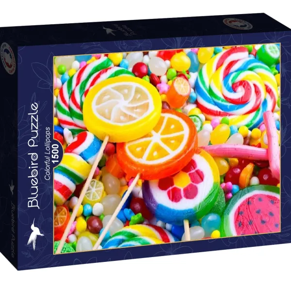 Bluebird Puzzle Colorful Lollipops* De 1 500 Pièces|De 1 500 Pièces