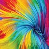 Enjoy Puzzle Colorful Paint Swirl* Déco Et Objets|Art
