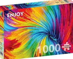 Enjoy Puzzle Colorful Paint Swirl* Déco Et Objets|Art