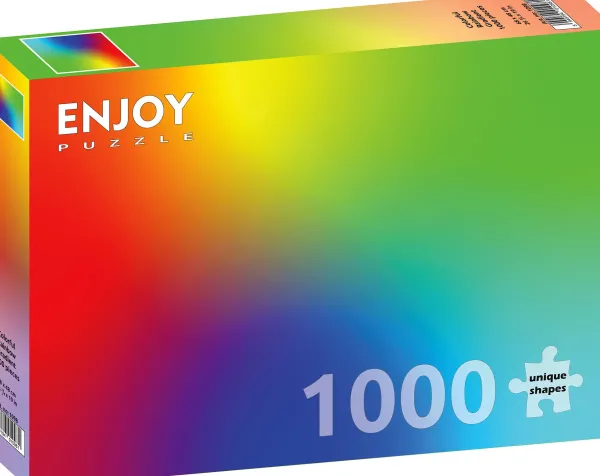 Enjoy Puzzle Colorful Rainbow Gradient* Déco Et Objets|Art
