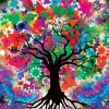 Yazz Colorful Tree* Forêts, Fleurs Et Jardins|De 1 000 Pièces