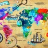Bluebird Puzzle Colorful World Map* De 2 000 Pièces|De 2 000 Pièces