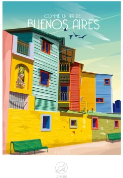 La Loutre Comme un Air de BUENOS AIRES - La Boca* Villes Et Villages|De 1 000 Pièces