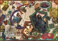 Trefl Comment Dresser Votre Dragon - Heroes*Enfant Puzzles Pour Enfants|Dragons