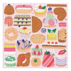 Galison Confiseries Sucrées - Puzzle 500 Pièces* Déco Culinaire|Carré