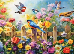 Eurographics Connecting Pieces - Birds*Enfant Oiseaux|Forêts, Fleurs Et Jardins