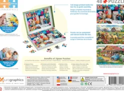 Eurographics Connecting Pieces - Des Chatons dans l'Atelier de Couture*Enfant Chats|Déco Et Objets