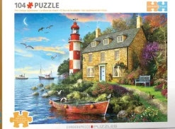 Eurographics Connecting Pieces - The Cottage Lighthouse*Enfant À Partir De 9 Ans|Mers Et Océans