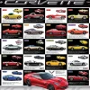 Eurographics Corvette Evolution* Voitures, Motos Et Camions|Collages