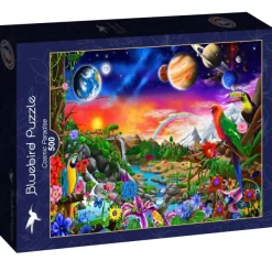 Bluebird Puzzle Cosmic Paradise* Forêts, Fleurs Et Jardins|De 500 À 999 Pièces