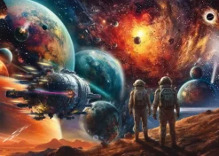 Schmidt Spiele Cosmos Multicolore : Voyage dans l'Espace* De 1 000 Pièces|De 1 000 Pièces