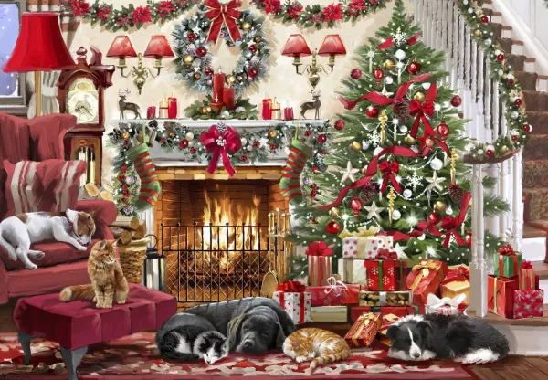 Bluebird Puzzle Cosy Fireplace* De 1 000 Pièces|De 1 000 Pièces