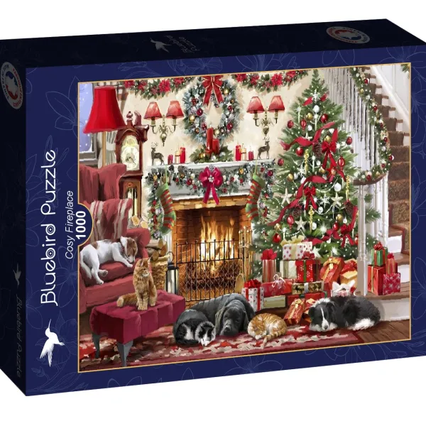 Bluebird Puzzle Cosy Fireplace* De 1 000 Pièces|De 1 000 Pièces