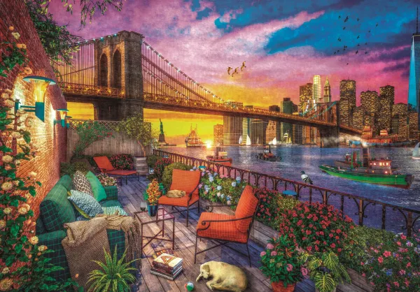 Clementoni Coucher de Soleil Manhattan* De 3 000 Pièces|De 3 000 Pièces