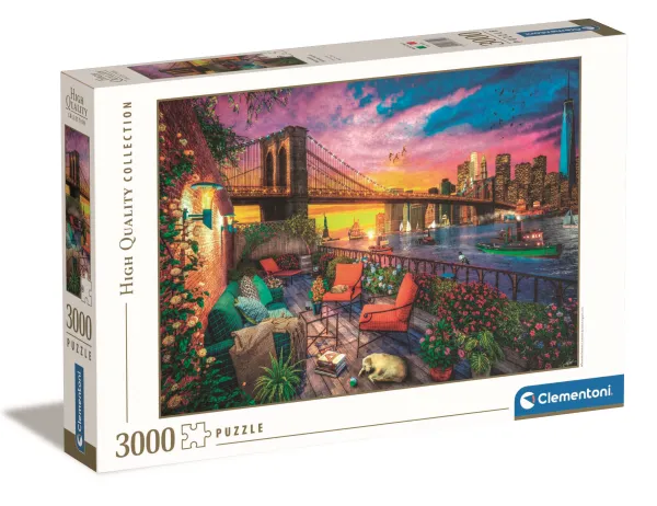 Clementoni Coucher de Soleil Manhattan* De 3 000 Pièces|De 3 000 Pièces