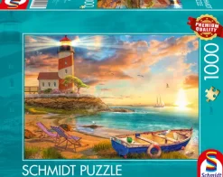 Schmidt Spiele Coucher de Soleil sur la Baie du Phare* Soleil, Lune|Mers Et Océans