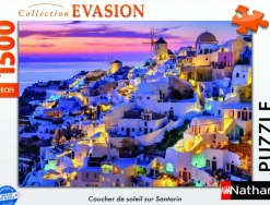 Nathan Coucher de Soleil sur Santorin* De 1 500 Pièces|De 1 500 Pièces