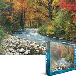 Eurographics Cours d'eau dans la Forêt* Forêts, Fleurs Et Jardins|De 1 000 Pièces
