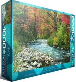 Eurographics Cours d'eau dans la Forêt* Forêts, Fleurs Et Jardins|De 1 000 Pièces
