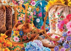 Eurographics Cowgirl Boots by Lars Stewart* Pays D'Amérique Du Sud|Déco Et Objets