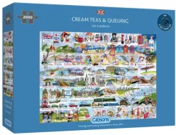 Gibsons Cream Teas & Queuing* De 2 000 Pièces|De 2 000 Pièces