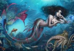 Grafika Cris Ortega - As Deep as my Song goes*Femme Puzzles Pour Enfants|Animaux Marins