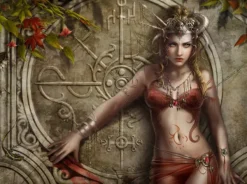 Grafika Cris Ortega - Stone Rose*Femme De 2 000 Pièces|De 2 000 Pièces