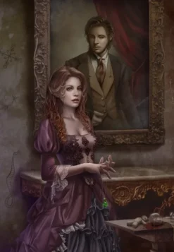 Grafika Cris Ortega - The Scene Behind*Femme Rétros Et Nostalgie|Hommes Et Femmes