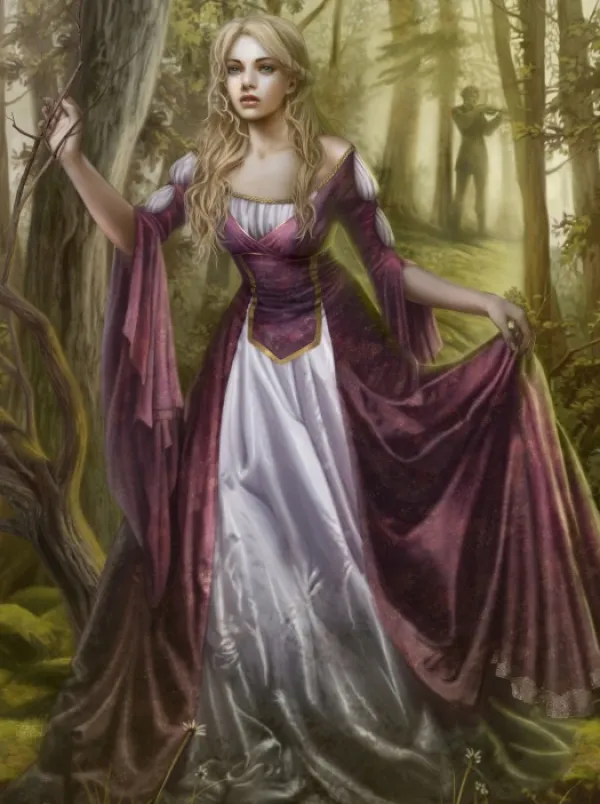 Grafika Cris Ortega - The Melody of the Forest*Femme De 2 000 Pièces|De 2 000 Pièces