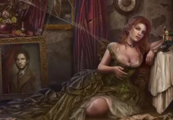 Grafika Cris Ortega - At the Threshold of Oblivion*Femme Rétros Et Nostalgie|Hommes Et Femmes