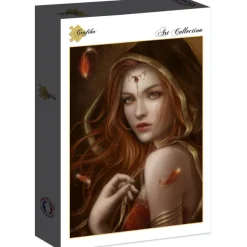 Grafika Cris Ortega - Red Path of Eternity*Femme De 2 000 Pièces|De 2 000 Pièces