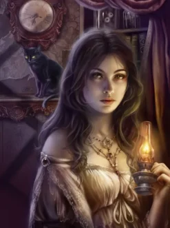 Grafika Cris Ortega - The Witching Hour*Femme De 2 000 Pièces|De 2 000 Pièces