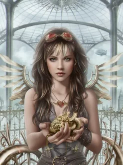 Grafika Cris Ortega - Steam Heart*Femme De 2 000 Pièces|De 2 000 Pièces