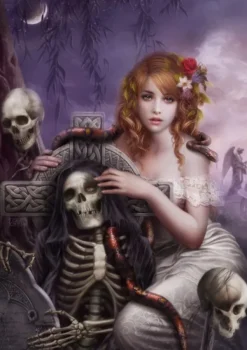 Grafika Cris Ortega - Memento Mori*Femme De 1 500 Pièces|De 1 500 Pièces