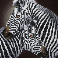 Crystal Art - Kit Broderie Diamant - Zèbre* Broderie Diamant|Chevaux