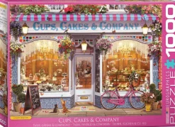 Eurographics Cups, Cakes & Company* Rétros Et Nostalgie|De 1 000 Pièces