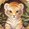 Yazz Cute Tiger*Enfant Puzzles Pour Enfants|Tigres