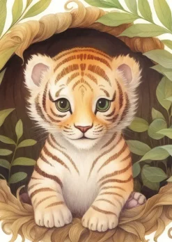 Yazz Cute Tiger*Enfant Puzzles Pour Enfants|Tigres