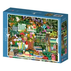 Pieces & Peace Cynthia Frenette - La bibliothèque du Jardinier* De 1 500 Pièces|De 1 500 Pièces