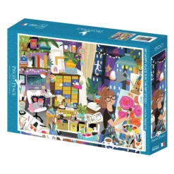 Pieces & Peace Cynthia Frenette - Mon Lieu Préféré : l'Atelier d'Art*Femme De 1 500 Pièces|De 1 500 Pièces