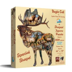 SunsOut Cynthie Fisher - Bugle Call* Forme|Animaux De La Forêt