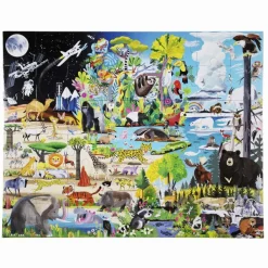 eeBoo Dans la Nature*Enfant Puzzles Pour Enfants|Dès 5 Ans : 31 À 49 Pièces