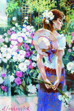 Gold Puzzle Dans le Jardin Fleuri*Femme Hommes Et Femmes|Amour Et Tendresse