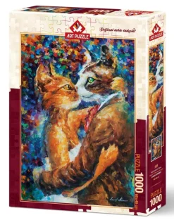 Art Puzzle Danse des Chats Amoureux* Chats|Art