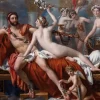 Grafika Kids David Jacques-Louis - Pièces XXL - Jacques-Louis David: Mars désarmé par Vénus, 1824*Enfant Art|Pièces Xxl Enfants